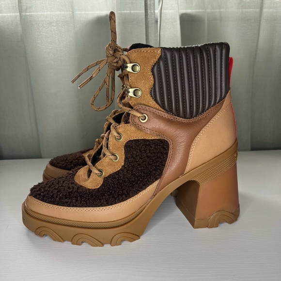 Sorel Women’s Brex Heel Cozy Lace Waterproof Boot Size 9.5 NEW - Picture 6 of 14